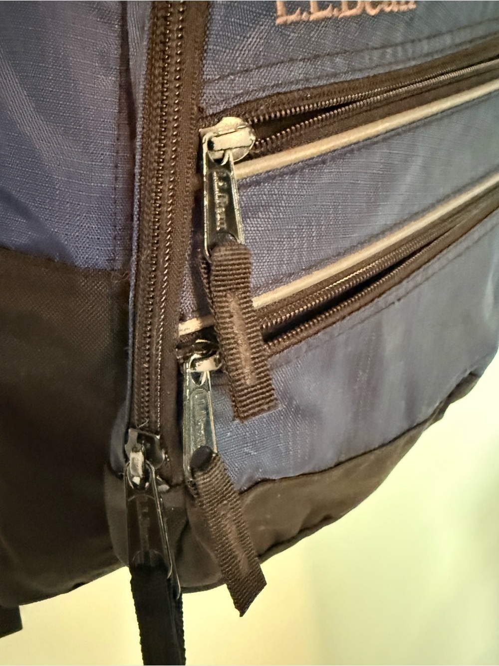L.L.Bean Deluxe Book Pack Backpack | Navy Blue - Picture 5 of 9